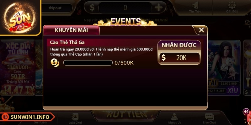 Game thủ cần bật thông báo từ cổng game để không bỏ lỡ